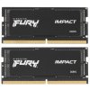 Оперативная память Kingston Fury Impact, DDR5, 64Gb (2x32Gb), 4800MHz, CL38, SO-DIMM