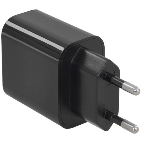 Сетевое зарядное устройство Buro BUWD1 3A PD+QC черный