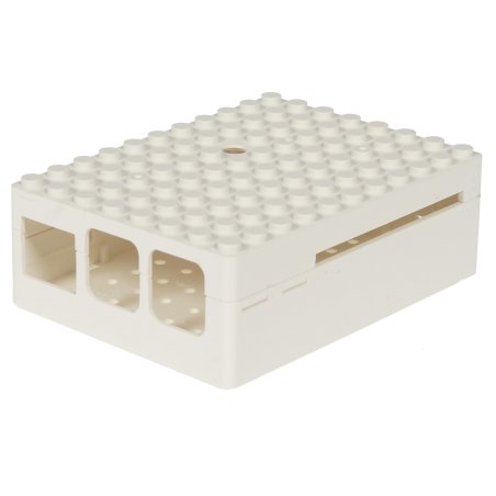 Корпус RA181 белый для микрокомпьютера Raspberry Pi 3 ACD White ABS Plastic Building Block case for Raspberry Pi 3