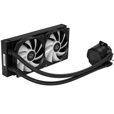 Кулер ID-Cooling SL240 XE черный 120мм алюминий+медь 1800rpm 30db 4-pin 300W
