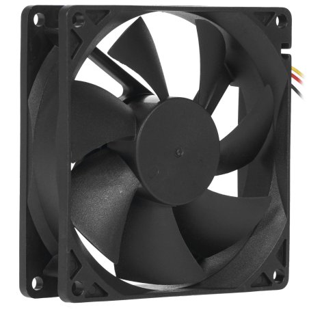 Вентилятор для корпуса Gembird FANCASE2 черный, 90 мм, 2500 об/мин, 26 дБ, 3 pin