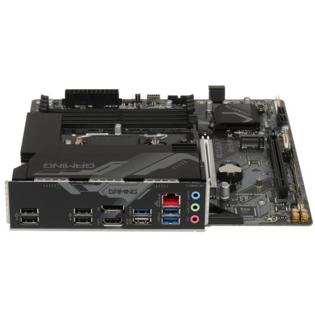 Материнская плата Gigabyte B760M GAMING X WIFI6E GEN5, LGA1700, Intel B760, 4xDDR5, 4xSATA, 2xM.2, 1xPCIe 5.0 x16, 1xPCIe 3.0 x4, 1xHDMI, 1xDP, 1x2.5Gb LAN, Wi-Fi 6E, Bluetooth 5.3, 3xUSB-A 5Gbps, 5xUSB-A 2.0, 3x3.5 мм, 7.1, mATX