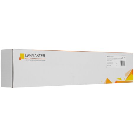 Патч-панель наборная Lanmaster LAN-PPN24OK-UTP 19" 1U 24xRJ45 UTP