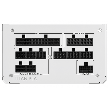 Блок питания Montech ATX 1000W TITAN GOLD Gen.5 80 PLUS gold (20+4pin) APFC 135mm fan 12xSATA Cab Manag RTL