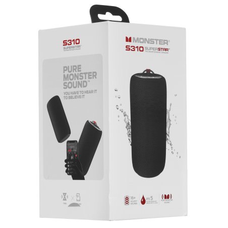 Портативная колонка MONSTER SUPERSTAR s110 (MS11901) черная