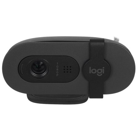 Веб-камера Logitech Webcam Brio 100, 1920x1080, GRAPHITE, защитная шторка, 960-001585