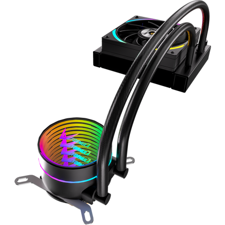 Система водяного охлаждения Formula Oasis L360 ARGb черный 120мм алюминий+медь 2000rpm 27db 4-pin 360W