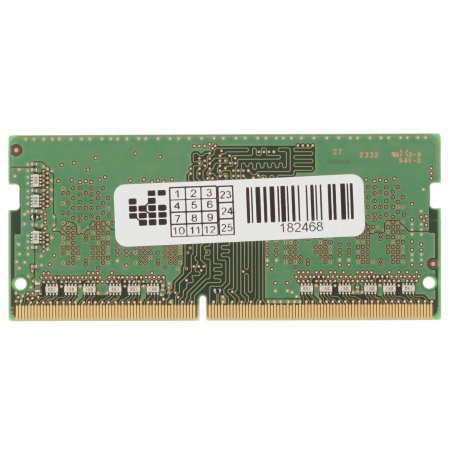 Оперативная память Samsung, DDR4, 8Gb (1x8GB), 3200MHz, CL21, SO-DIMM, OEM