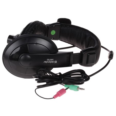 Наушники Defender Gryphon 750 черный, кабель 2 м