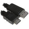 Кабель Cablexpert DisplayPort->HDMI, 10м, 20M/19M, черный, экран, пакет