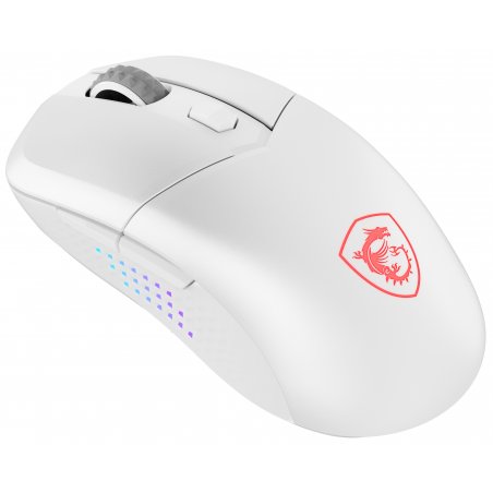 Мышь беспроводная/проводная MSI Versa 300 Elite белый, 26000 dpi, радиоканал, Bluetooth, USB, кнопки - 6