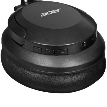 Наушники с микрофоном Acer OHR304 черный мониторные BT оголовье