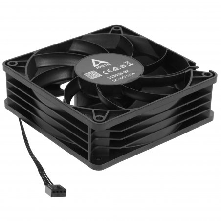 Вентилятор для корпуса Arctic S12038-8K черный, 120 мм, 8000 об/мин, 4 pin