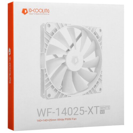 Вентилятор для корпуса ID-Cooling WF-14025-XT BLACK черный, 140 мм, 1600 об/мин, 32.6 дБ, 4 pin