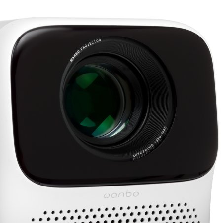 Проектор Wanbo Projector T4 белый (LCD, 1920x1080, 450Lm, 1.25:1, 1500:1, Smart TV, Android 9.0, 1+16Gb, HDMI, USB, Wi-Fi, BT) (6970885350221)