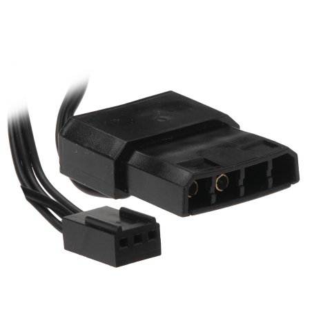 Вентилятор для корпуса Digma DFAN-LED-RED черный, 120 мм, 1200 об/мин, 23 дБ, 4 pin