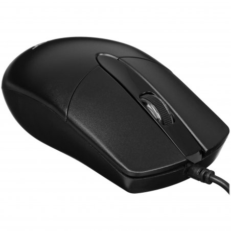 Мышь проводная Acer OMW300 черный, 1200 dpi, USB, кнопки - 3