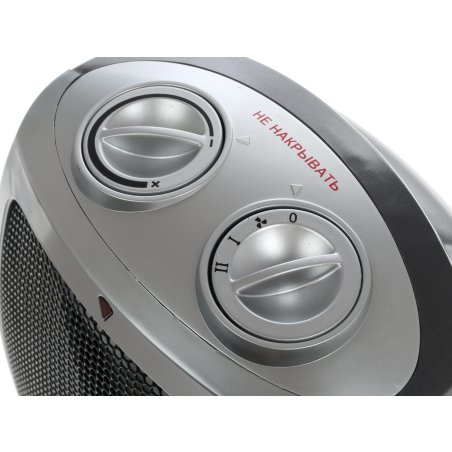 Тепловентилятор Ресанта ТВК-1, серебристый, 900/1800 Вт, 18 м2, термостат 67/2/3