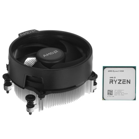 Процессор AMD Ryzen 5 5500 Soc-AM4 3.6GHz OEM