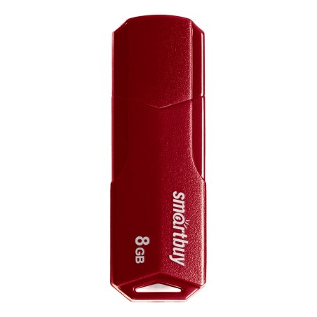 Флешка USB R/W Smartbuy 8Gb,CLUE Burgundy (SB8GbCLU-BG)