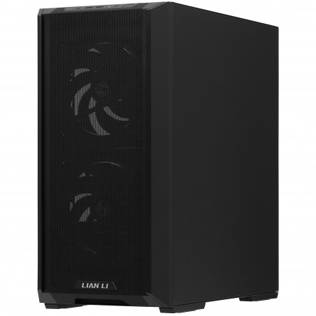 Компьютерный корпус Lian-Li Lancool 216 (без RGB) черный без БП ATX 2xUSB3.0 audio bott PSU