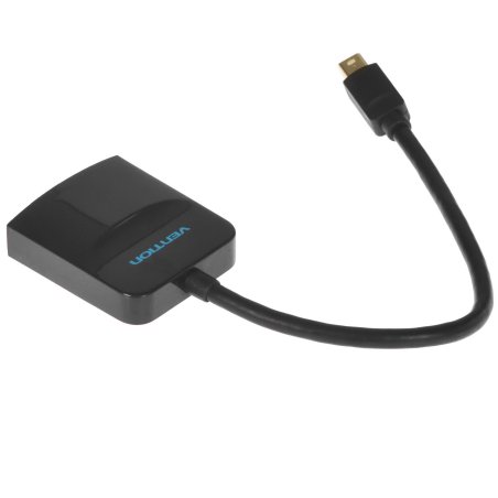 Адаптер-переходник Vention mini DisplayPort 20M > HDMI F черный (HBCBB)
