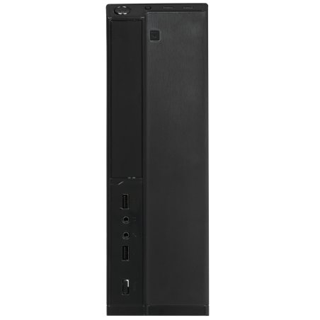 Компьютерный корпус MiniITX ExeGate MI-207 Black, miniITX/mATX, (без БП), 2*USB, Audio