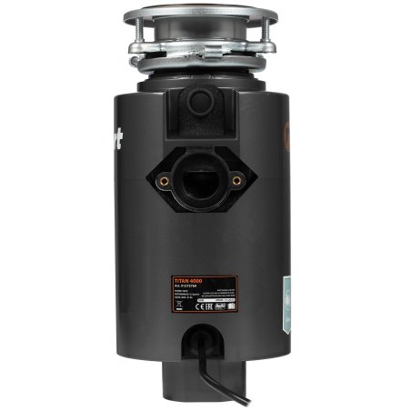 Измельчитель пищевых отходов Bort TITAN 4000 390 Вт; 4,2 кг/мин; 2800 об/мин; 1200 мл; Металл ; набор аксессуаров 4 шт [91275769]