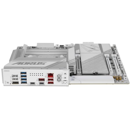 Материнская плата Gigabyte X870E AORUS PRO, AM5, AMD X870E, 4xDDR5, 4xSATA, 4xM.2, 1xPCI-E 5.0 x16, 1xPCI-E 4.0 x4, 1xPCI-E 3.0 x4, 1xHDMI, 1xUSB-C (DP), 1x 2.5Gb LAN, 2xUSB-A 2.0, 4xUSB-A 3.2 Gen 1, 3xUSB-A 3.2 Gen 2, 2xUSB-C 3.2 Gen 2 (USB4), 2x3.5 мм, 