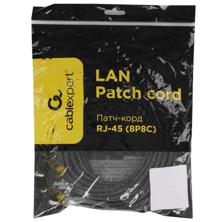 Патч-корд UTP Cablexpert PP12-10M/B кат.5e, 10м, литой, многожильный, синий