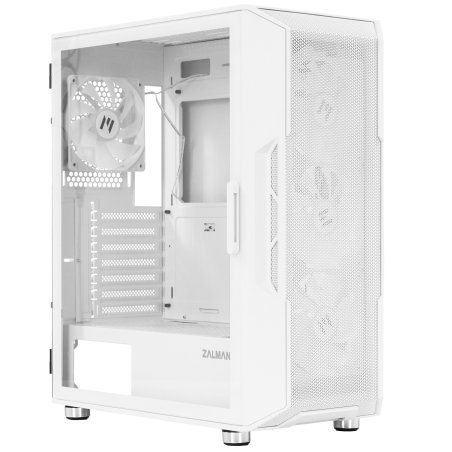 Компьютерный корпус ZALMAN I3 NEO ARGb WHITE, ATX, белый, FRONT MESH, WINDOW, 2x3.5", 3x2.5", 1xUSB 2.0, 2xUSB 3.0, FRONT 3x120мм ARGb, REAR 1x120мм ARGb