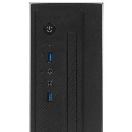 Компьютерный корпус InWin POWERMAN ES701BK USB 3.0 (Mini Tower, mATX, 450W PM-450ATX, USB 3.0x2, USBx2 + Audio, черный) <6120258>