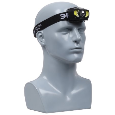 Фонарь светодиодный налобный Gb-608 на батарейках 3xAAA 5Вт 7 реж. черный Эра Б0052319