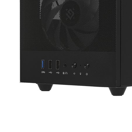 Компьютерный корпус Defender RaptorX черный,ATX,4fans,switchM/BSync