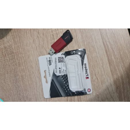 Флешка USB R/W Kingston 64Gb DataTraveler Exodia M DTXM/64Gb USB 3.0 черный/синий