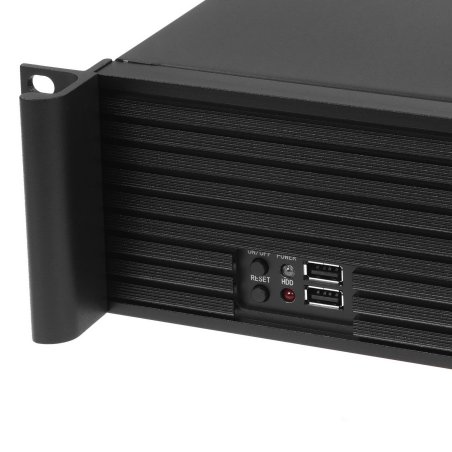 Серверный корпус ExeGate Pro 2U350-01 (RM 19", высота 2U, глубина 350, без БП, USB)