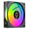 Вентилятор для корпуса Ocypus Gamma F12 Elite BK ARGb REVERSE BLADE, 120x120x25mm, 4-PIN PWM, 600-1800 RPM, 26 DBA MAX, HYDRO BEARING