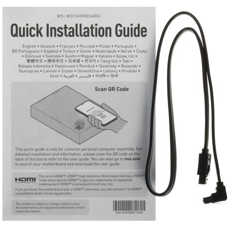 Материнская плата MSI PRO B850M-A WIFI, AM5, AMD B850, 4xDDR5, 4xSATA, 2xM.2, 1xPCIe 5.0 x16, 1xPCIe 4.0 x4, 1xPCIe 3.0 x1, 1xHDMI (v2.1), 1xDP (v1.4), 1x5Gb LAN, Wi-Fi 7, Bluetooth 5.4, 2xUSB-C 10Gbps, 3xUSB-A 10Gbps, 3xUSB-A 5Gbps, 2x3.5 мм, 7.1, mATX