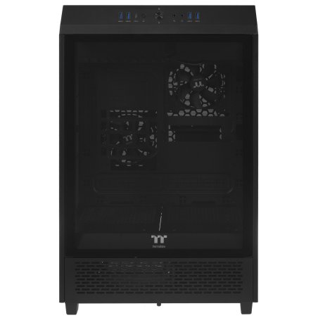 Компьютерный корпус Thermaltake The Tower 500 черный без БП ATX 1x120мм 3x140мм 4xUSB 3.0 2xUSB3.1 audio bott PSU