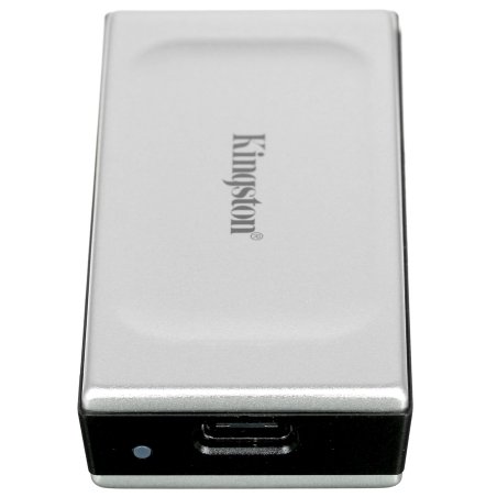 Внешний SSD Kingston SXS2000, 1TB, USB 3.2 Gen 2x2 Type-C, R/W 2000/2000, серебристый