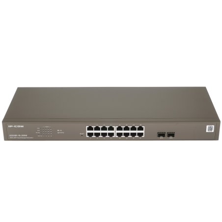 Коммутатор PoE IP-COM G3318P-16-250W с облачным управлением 16GE+2SFP