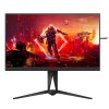 Монитор 27" AOC Agon Pro AG276UZD QD-OLED 3840x2160, 240 Гц, 0.03 мс, 16:9, 1000 кд/м² (пиковая), DisplayHDR True Black 400, DP 2.1, HDMI 2.1, USB-C, USB Hub (4x USB 3.2), динамики (2x5 Вт), FreeSync, Adaptive-Sync, черный