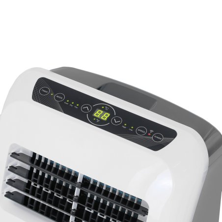 Кондиционер мобильный Ballu Aura BPAC-07 CP/N1_24Y 7000 BTU, 18 м², 47 дБ, охлаждение, осушение, белый