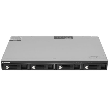 Полка расширения сетевого хранилища без дисков channel QNAP DAS TR-004U 4-Bay 2.5/3.5 SATA Type-C USB 3.1 Gen 1 (5 Gb/s ) Direct Attached Storage with Hardware RAID. W/o rail kit RAIL-B02