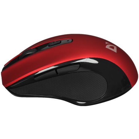 Мышь беспроводная Defender Prime MB-053 красный, 1600 dpi, радиоканал, USB, кнопки - 6