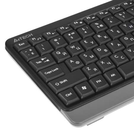 Комплект клавиатура + мышь A4Tech Fstyler FGS1110Q клав:черный/серый мышь:черный/серый USB беспроводная Multimedia