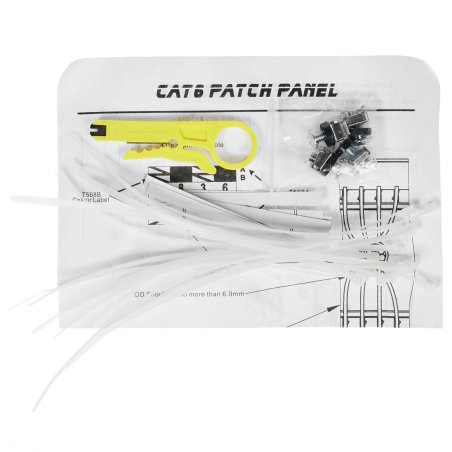 Патч-панель Lanmaster TWT-PP48UTP 19" 2U 48xRJ45 кат.5e UTP