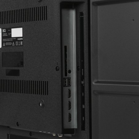 Телевизор BQ 50" 50FSF02B черный (РФ) DLED UHD 60Hz webOS