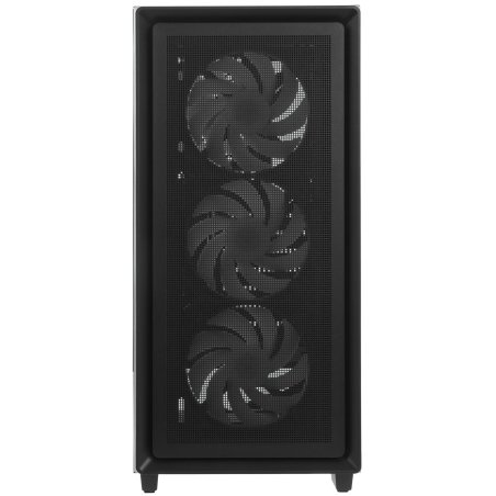 Компьютерный корпус Powercase Mistral AY4B ARGb, Tempered Glass, 4x 120мм ARGb Fans, черный, ATX (CMAYB-A4)