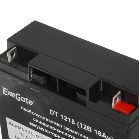 Батарея ExeGate DT 1218 (12V 18Ah), клеммы под болт М5